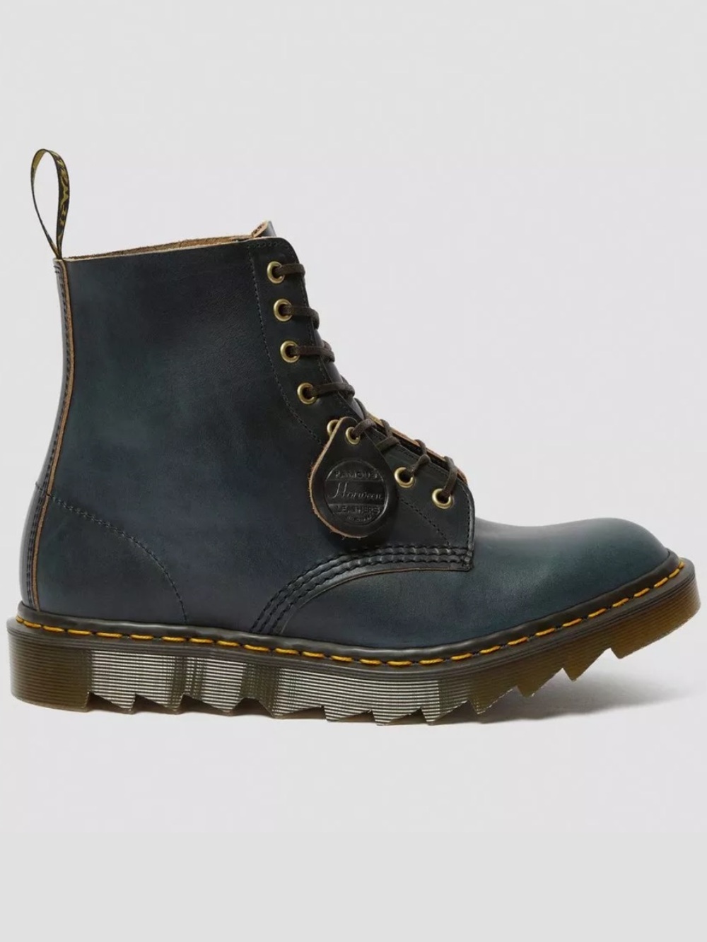 Dr. Martens 1460 Horween Made In England Ripple Navy Women’s size 8 (UK6) NEW!!!